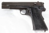 F.B. Radom P.35 Semi-Auto Pistol and Holster 9MM (1940-41) EARLY 3 LEVER W/ NAZI MARKINGS - 2 of 24