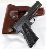 F.B. Radom P.35 Semi-Auto Pistol and Holster 9MM (1940-41) EARLY 3 LEVER W/ NAZI MARKINGS