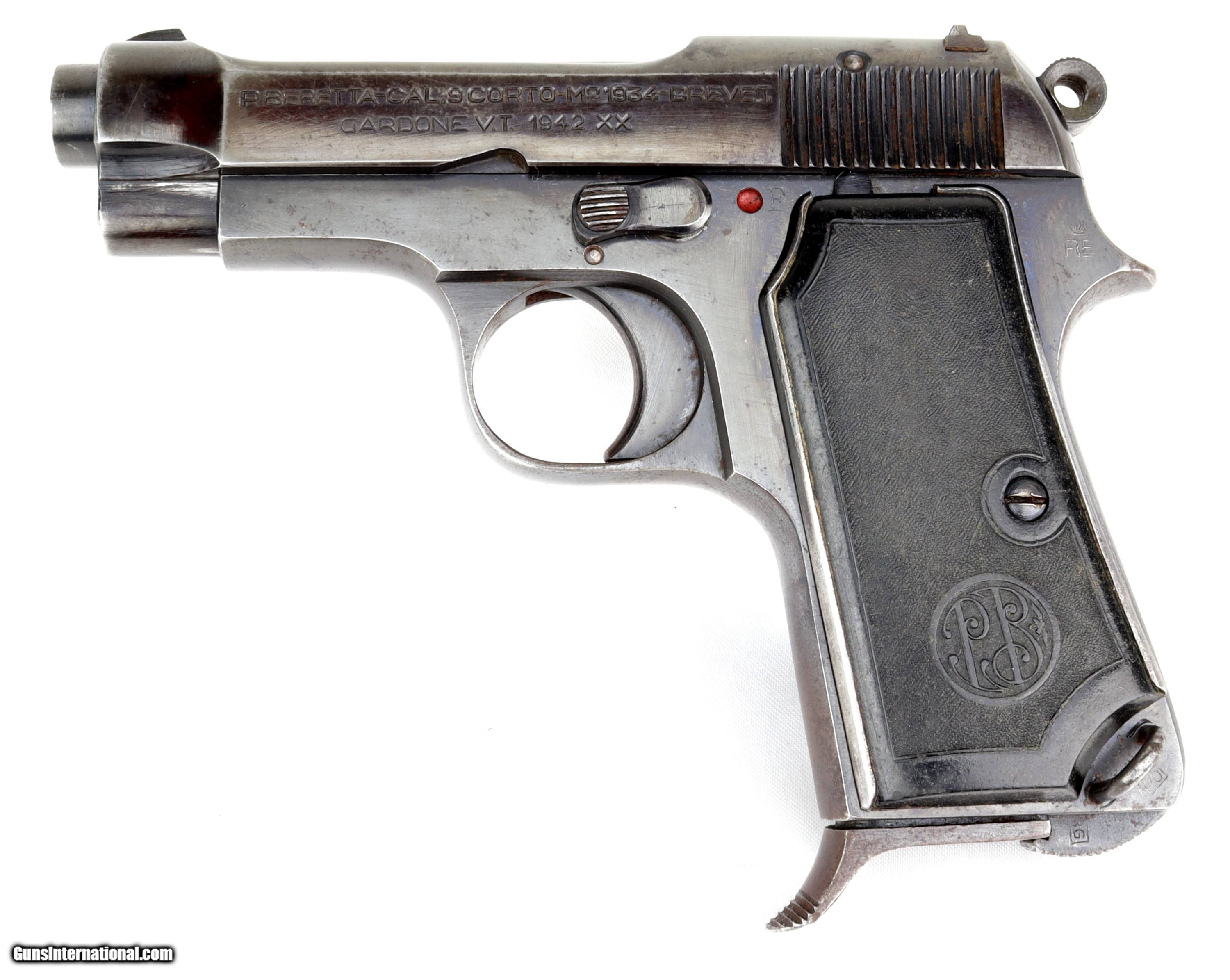 Beretta Model 1934, 1942, Italian Military Issue