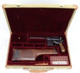 WAFFENFABRIK, MAUSER MODEL C96,BROOMHANDLE W/CASE - 1 of 25