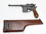 WAFFENFABRIK, MAUSER MODEL C96,BROOMHANDLE W/CASE - 2 of 25