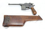 WAFFENFABRIK, MAUSER MODEL C96,BROOMHANDLE W/CASE - 23 of 25