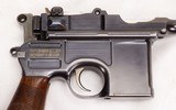 WAFFENFABRIK, MAUSER MODEL C96,BROOMHANDLE W/CASE - 6 of 25
