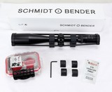 Schmidt & Bender 4-16x50 LM A7 ASV H Rifle Scope w/ Mounts & Rings NIB - 1 of 13