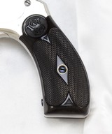 Smith & Wesson New Model #3 Revolver .44 Russian (1889) NICKEL PLATED - ANTIQUE - 6 of 25