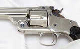 Smith & Wesson New Model #3 Revolver .44 Russian (1889) NICKEL PLATED - ANTIQUE - 7 of 25