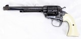 colt bisley saa revolver .45 colt cattlebrand engraved (1913) rare rare rare
