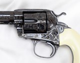 Colt Bisley SAA Revolver .45 Colt CATTLEBRAND ENGRAVED (1913) RARE-RARE-RARE - 7 of 25