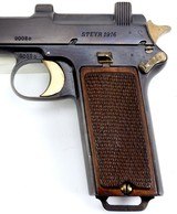 Steyr-Hahn M1912 Pistol, 9mm Steyr, Austrian Army, Mfr'd 1916 - 3 of 24