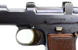 Steyr-Hahn M1912 Pistol, 9mm Steyr, Austrian Army, Mfr'd 1916 - 20 of 24