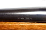 Remington Model 700 BDL Safari Grade, .375 H&H with Higgins 2.5x!!! - 12 of 21