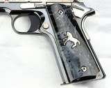 COLT TALO, MEXICAN HERITAGE SILVER AZTEC, 1911, 38 Super, 1 of 400 - 6 of 17