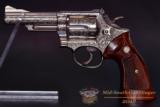 Smith & Wesson Model 19-3 4” Nickel – Engraved and Fully Loaded – Must See - No CC Fee - 5 of 15
