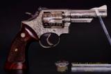 Smith & Wesson Model 19-3 4” Nickel – Engraved and Fully Loaded – Must See - No CC Fee - 6 of 15