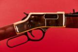 Henry Big Boy Brass Rifle -22” Octagon - 44 Mag
– No CC Fee - 3 of 12