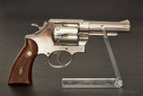 Smith & Wesson Model 58 – Nickle- Lettered - 1968 - NRA Ex. - No CC Fee - 2 of 9