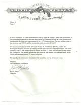 Smith & Wesson Model 58 – Nickle- Lettered - 1968 - NRA Ex. - No CC Fee - 8 of 9