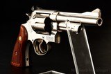 Smith & Wesson Model 27-2 – 5" - Nickle- Lettered - NRA Ex. – No CC Fee - 3 of 10