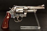 Smith & Wesson Model 27-2 – 5" - Nickle- Lettered - NRA Ex. – No CC Fee - 2 of 10