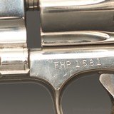 Smith & Wesson Model 27-2 – 5" - Nickle- Lettered - NRA Ex. – No CC Fee - 7 of 10