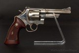 Smith & Wesson Model 27 – 5”- Nickel – Lettered - No CC Fee - 1 of 8