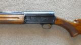 BROWNING A5 LIGHT - BELGIUM - 20GA - 1970 - VENT RIB - 6 LB 9 OZ - 4 of 10