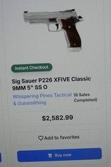 SIG SAUER P-229 ELITE COMPACT - 9 MM LUGER - STAINLESS/COCOBOLO - 10 of 10