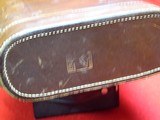 VINTAGE RED HEAD ALL LEATHER TAKEDOWN CASE 34" - 12 of 12