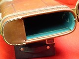 VINTAGE RED HEAD ALL LEATHER TAKEDOWN CASE 34" - 9 of 12
