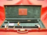 MERKEL DOUBLE RIFLE ALL LEATHER CASE - 1 of 9