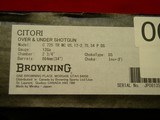 BROWNING CITORI 725 UNSINGLE 34