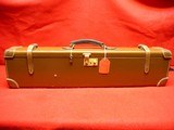 ALL LEATHER HIGH QUALITY ENGLISH TRUNK CASE - 0/U 410/28 GA - 1 of 14