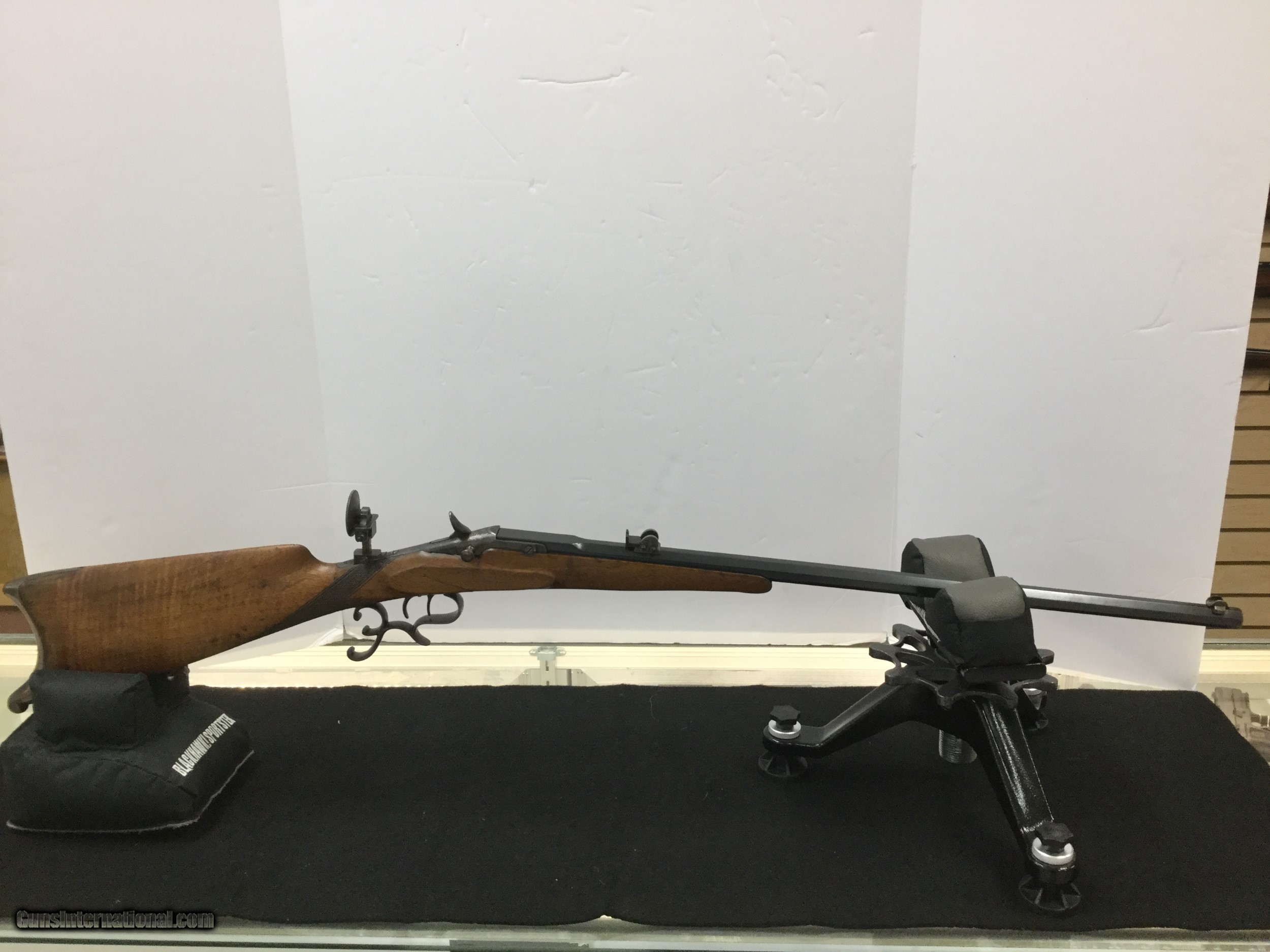 Schuetzen Flobert Parlor Rifle .22 short Belgian Origin.
