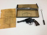 Colt Official Police .38 Special Cincinnati Police Marked W/box & paperwork - 1 of 20