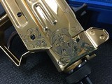 IMI UZI Pistol Limited Edition #84-100 Gold Plated!!! - 9 of 20