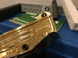 IMI UZI Pistol Limited Edition #84-100 Gold Plated!!! - 5 of 20