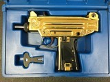 IMI UZI Pistol Limited Edition #84-100 Gold Plated!!! - 20 of 20