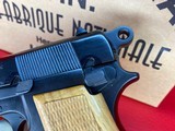 Stunning Belgian Browning Hi-Power 9mm Blue Finish All matching Numbers, 2 original Matching mags - 20 of 20