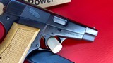Stunning Belgian Browning Hi-Power 9mm Blue Finish All matching Numbers, 2 original Matching mags - 4 of 20