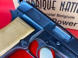Stunning Belgian Browning Hi-Power 9mm Blue Finish All matching Numbers, 2 original Matching mags - 19 of 20