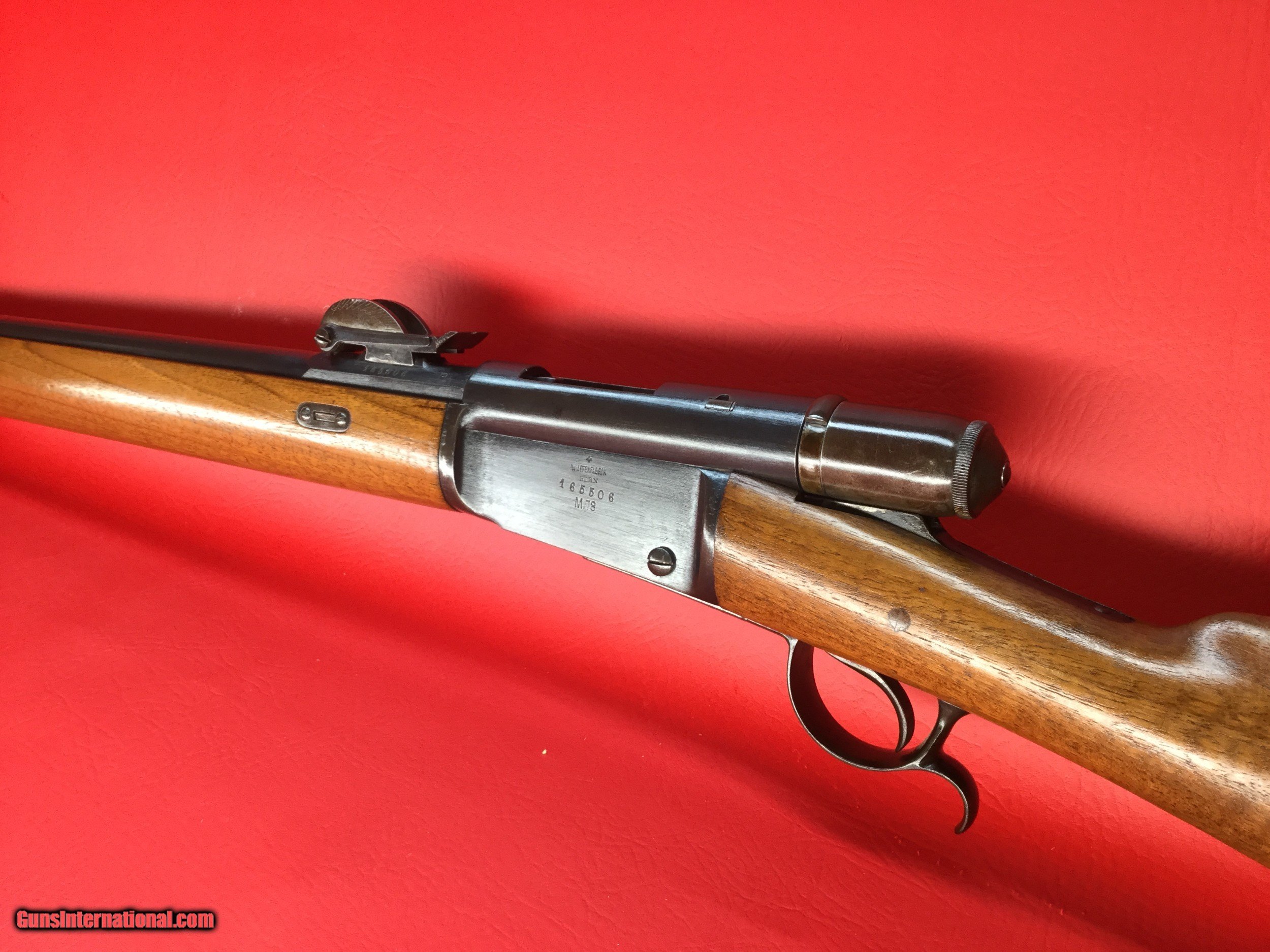 Immaculate Swiss Vetterli M78 Rifle Mfg 10