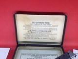 LNIB Colt 1903 Hammerless Pre-War 1939 W/ Original Box& Papers & 2 Magazines - 3 of 20