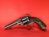 Lefaucheux M1858 Belgian Pinfire Revolver 12mm MFG Leige Belgium circa 1860's - 1 of 20