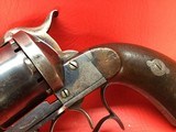 Lefaucheux M1858 Belgian Pinfire Revolver 12mm MFG Leige Belgium circa 1860's - 6 of 20