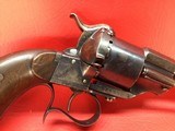 Lefaucheux M1858 Belgian Pinfire Revolver 12mm MFG Leige Belgium circa 1860's - 14 of 20