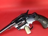 Scarce Colt Army Special 6" .38SPL Circa 1922 Stunning Blue Finish - 2 of 20