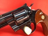 RARE Stunning 1971 Colt Python 4in Blue! W/Box Papers! CT State Police Gun With Documents! - 5 of 20