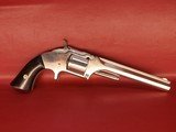 ULTRA RARE Smith & Wesson No.2 Army Nickel Finish 6in .32RF Civil War - 1 of 20