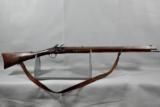 Unknown mfg., WILL BE SOLD AS AN ANTIQUE, flintlock target rifle, interesting - 1 of 10