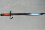 Bayonet, Japanese, Type 30, with original scabbard and belt - 1 of 6